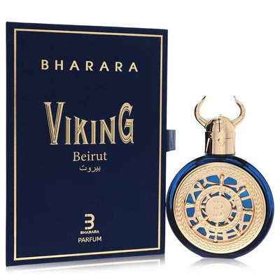 An image displaying Bharara Viking Beirut by Bharara Beauty Eau De Parfum Spray 3.4 oz for Men by Bharara Beauty