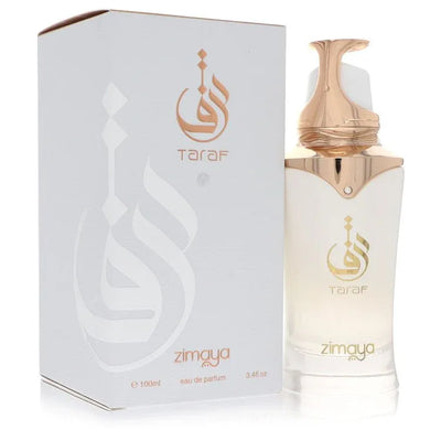 An image displaying Afnan Zimaya Taraf White by Afnan Eau De Parfum Spray 3.4 oz for Women by Afnan