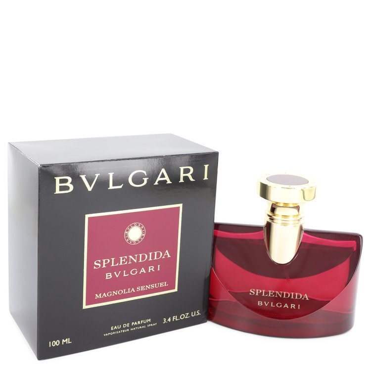 An image displaying Bvlgari Splendida Magnolia Sensuel by Bvlgari Eau De Parfum Spray for Women by Bvlgari