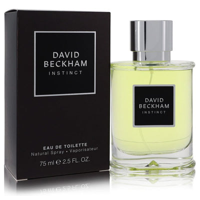 An image displaying David Beckham Instinct by David Beckham Eau De Toilette Spray for Men by David Beckham