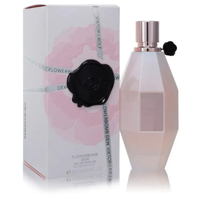 An image displaying Flowerbomb Dew by Viktor & Rolf Eau De Parfum Spray for Women by Viktor & Rolf