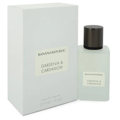 An image displaying Banana Republic Gardenia & Cardamom by Banana Republic Eau De Parfum Spray 2.5 oz for Women by Banana Republic