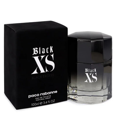 An image displaying Black XS by Paco Rabanne Eau De Toilette Spray for Men by Paco Rabanne