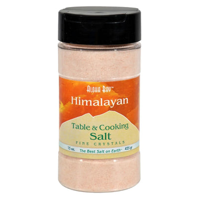 An image displaying Himalayan Table And Cooking Salt Fine Crystals - 15 Ounce by Himalayan Salt