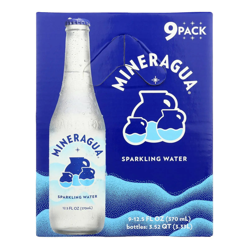 An image displaying Mineragua - Sparkling Water Plain - 1 Each-9/12.5 Z by Mineragua