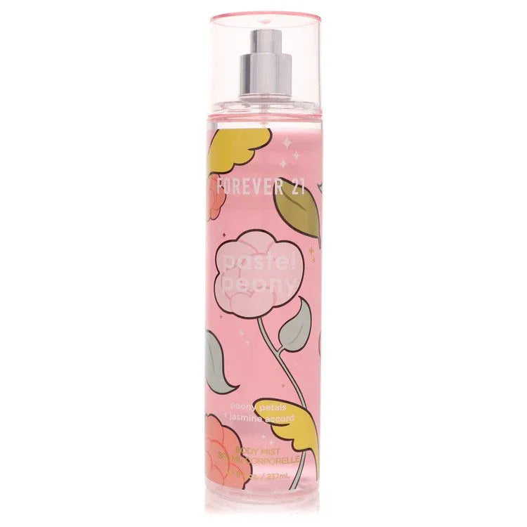 An image displaying Forever 21 Pastel Peony by Forever 21 Body Mist 8 oz for Women by Forever 21