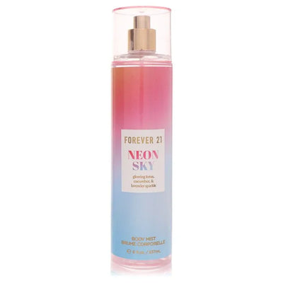 An image displaying Forever 21 Neon Sky by Forever 21 Body Mist 8 oz for Women by Forever 21