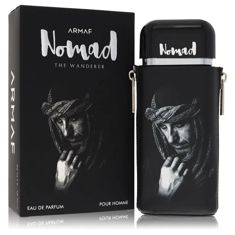 An image displaying Armaf Nomad The Wanderer by Armaf Eau De Parfum Spray 3.38 oz for Men by Armaf