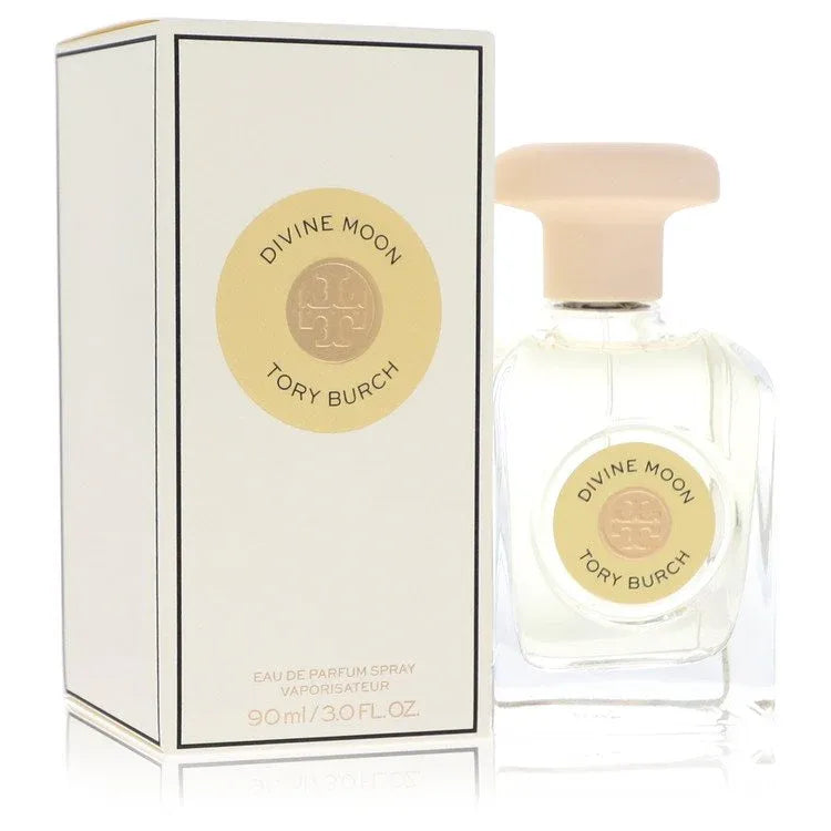 An image displaying Tory Burch Divine Moon by Tory Burch Eau De Parfum Spray 3 oz for Women by Tory Burch