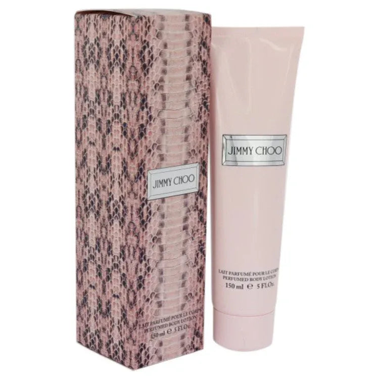 An image displaying Jimmy Choo by Jimmy Choo Body Lotion 5 oz for Women by Jimmy Choo