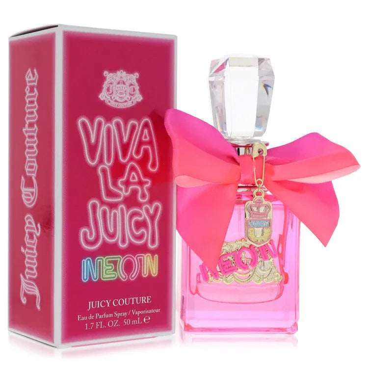 An image displaying Viva La Juicy Neon by Juicy Couture Eau De Parfum Spray 1.7 oz for Women by Juicy Couture