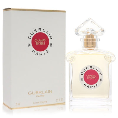 An image displaying Champs Elysees by Guerlain Eau De Toilette Spray 2.5 oz for Women by Guerlain
