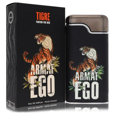 An image displaying Armaf Ego Tigre by Armaf Eau De Parfum Spray 3.38 oz for Men by Armaf