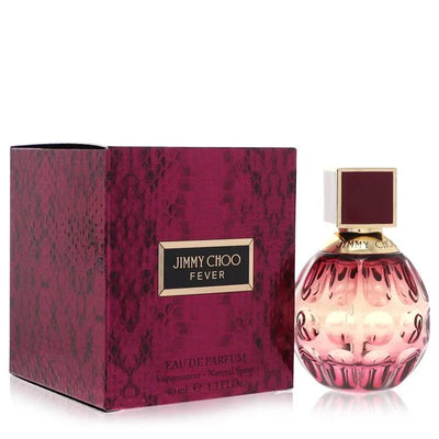 An image displaying Jimmy Choo Fever by Jimmy Choo Eau De Parfum Spray 1.3 oz for Women by Jimmy Choo