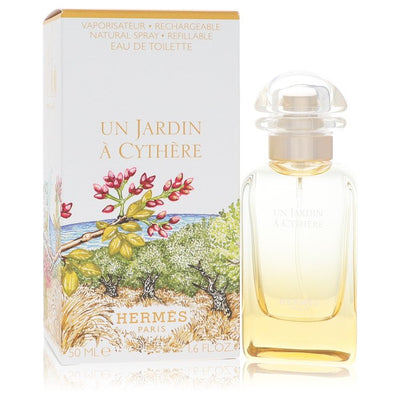 An image displaying Un Jardin A Cythere by Hermes Eau De Toilette Spray Refillable 1.6 oz for Women by Hermes