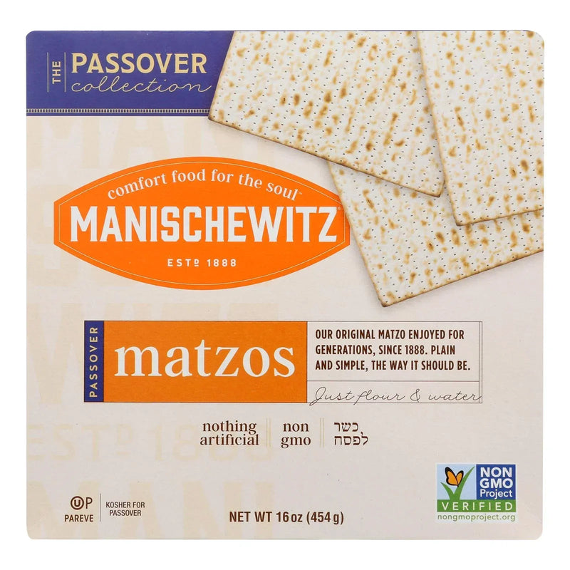 An image displaying Manischewitz - Matzo 1s - Case Of 30 - 1 Lb. by Manischewitz