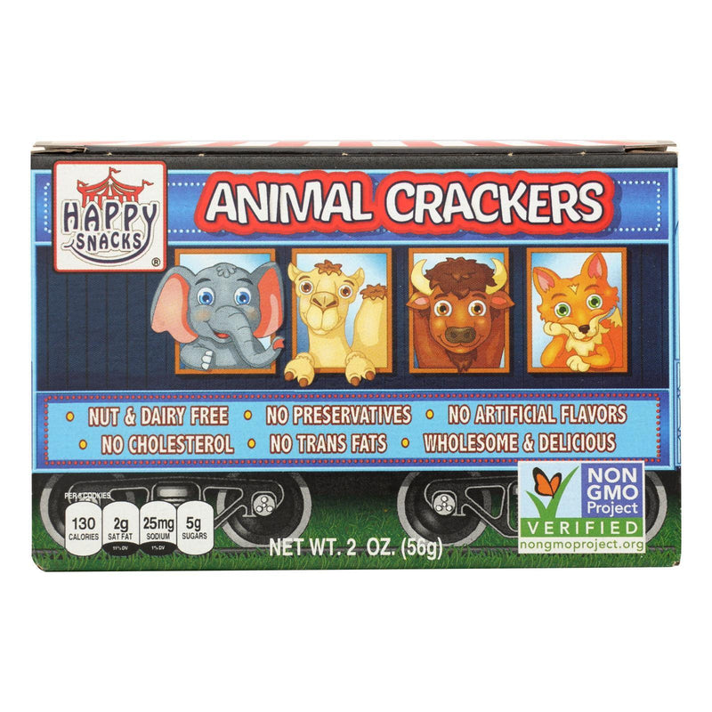 Happy Snacks Happy Snack, Animal Crackers - Case Of 12 - 2 Ounce