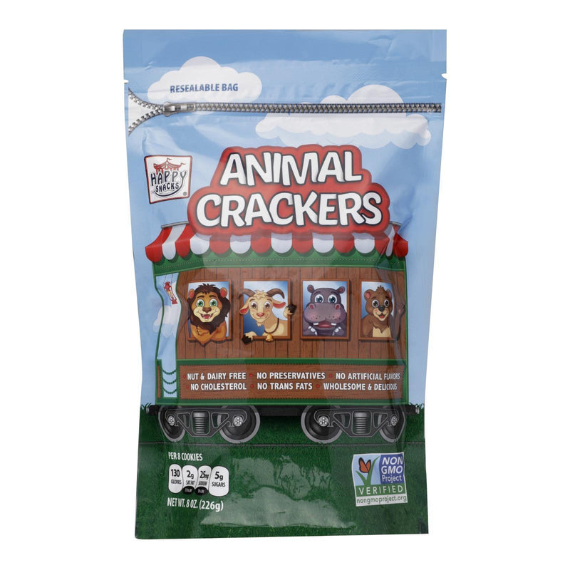 Happy Snacks - Cracker Circus Animals - Case Of 6 - 8 Ounce