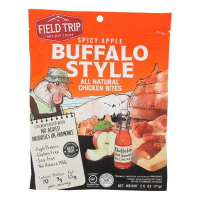 An image displaying Field Trip - Chicken Bites Spicy Appl Buff - Case Of 9 - 2.5 Ounce by Field Trip
