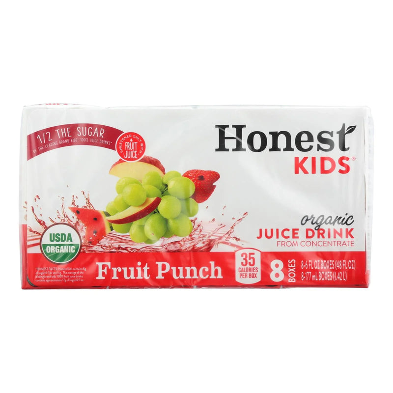 Honest Kids - Juice Drink Fruit Pnch - Case Of 5 - 8/6 Ounce