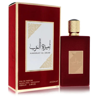 An image displaying Ameerat Al Arab by Asdaaf Eau De Parfum Spray 3.4 oz for Men by Asdaaf