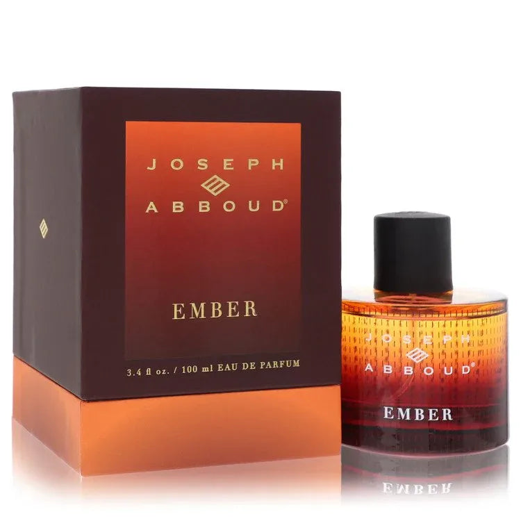 An image displaying Joseph Abboud Ember by Joseph Abboud Eau De Parfum Spray 3.4 oz for Men by Joseph Abboud