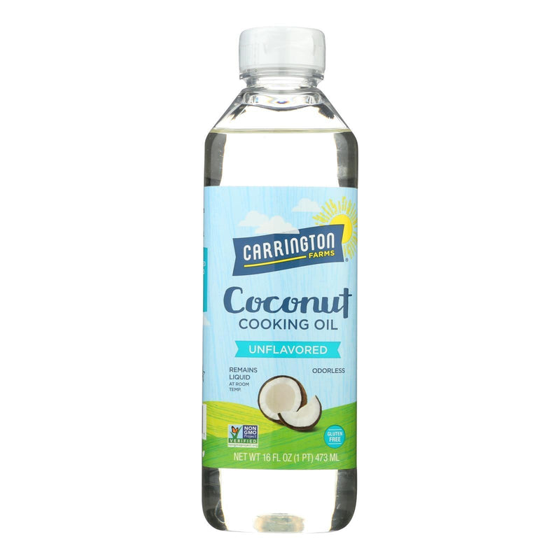 Carrington Farms Coconut Cooking Oil - Case Of 6 - 16 Ounce