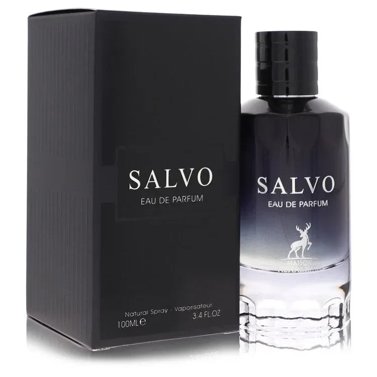 An image displaying Maison Alhambra Salvo by Maison Alhambra Eau De Parfum Spray 3.4 oz for Men by Maison Alhambra