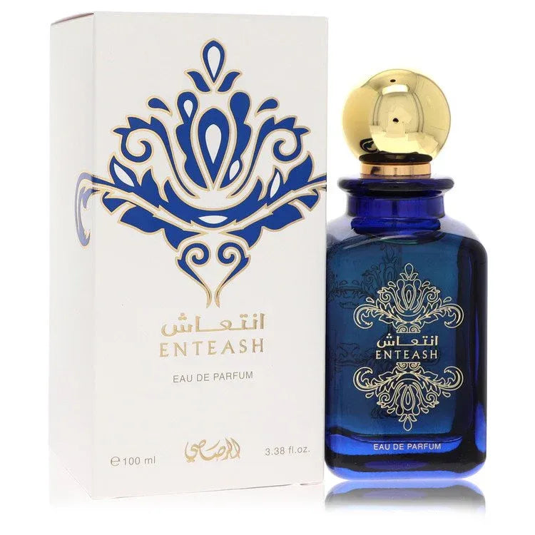 An image displaying Rasasi Enteash by Rasasi Eau De Parfum Spray 3.3 oz for Men by Rasasi