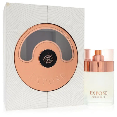 An image displaying Expose Pour Elle by Fragrance World Eau De Parfum Spray 2.7 oz for Women by Fragrance World