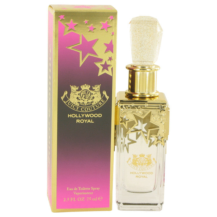 An image displaying Juicy Couture Hollywood Royal by Juicy Couture Eau De Toilette Spray 1.4 oz for Women by Juicy Couture