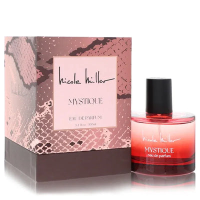 An image displaying Nicole Miller Mystique by Nicole Miller Eau De Parfum Spray 3.4 oz for Women by Nicole Miller