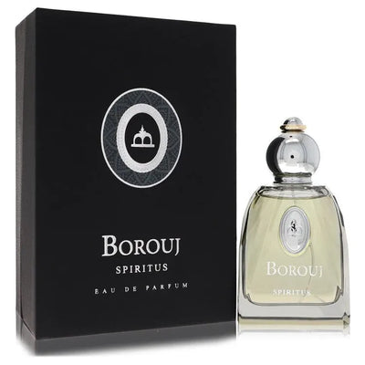 An image displaying Borouj Spiritus by Borouj Eau De Parfum Spray 2.8 oz for Men by Borouj