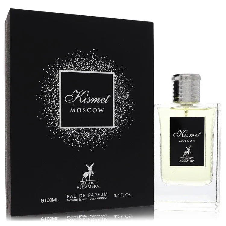 An image displaying Maison Alhambra Kismet Moscow by Maison Alhambra Eau De Parfum Spray 3.4 oz for Men by Maison Alhambra