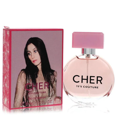 An image displaying Cher Decades 70's Couture by Cher Eau De Parfum Spray 1 oz for Women by Cher