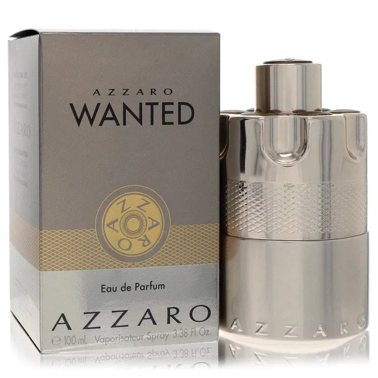 An image displaying Azzaro Wanted by Azzaro Eau De Parfum Spray 3.4 oz for Men by Azzaro