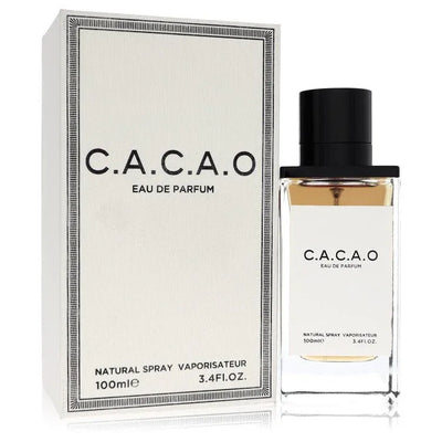 An image displaying C.A.C.A.O. by Fragrance World Eau De Parfum Spray 3.4 oz for Men by Fragrance World