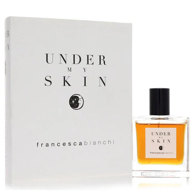 An image displaying Francesca Bianchi Under My Skin by Francesca Bianchi Extrait De Parfum Spray 1 oz for Men by Francesca Bianchi