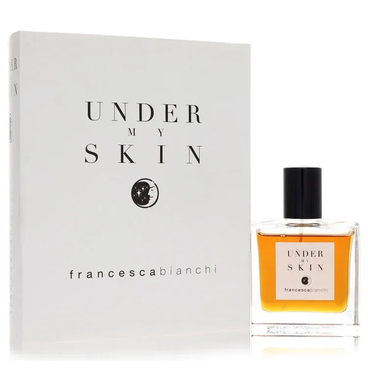 An image displaying Francesca Bianchi Under My Skin by Francesca Bianchi Extrait De Parfum Spray 1 oz for Men by Francesca Bianchi