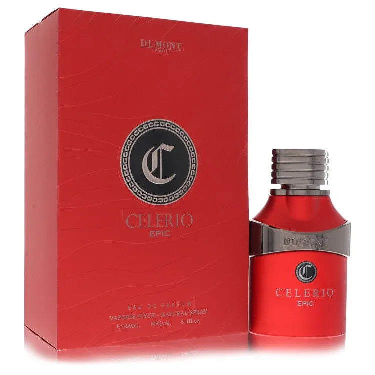 An image displaying Dumont Celerio Epic by Dumont Paris Eau De Parfum Spray 3.4 oz for Men by Dumont Paris