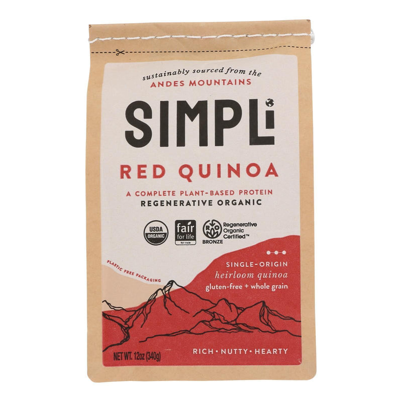 Simpli - Quinoa Red Regeneratv - Case Of 8-12 Ounce
