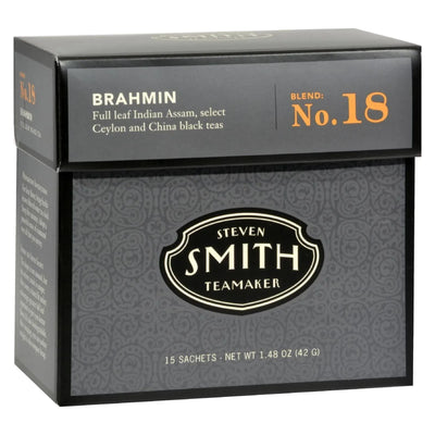 An image displaying Smith Teamaker Black Tea - Brahmin - Case Of 6 - 15 Bags by Smith Teamaker