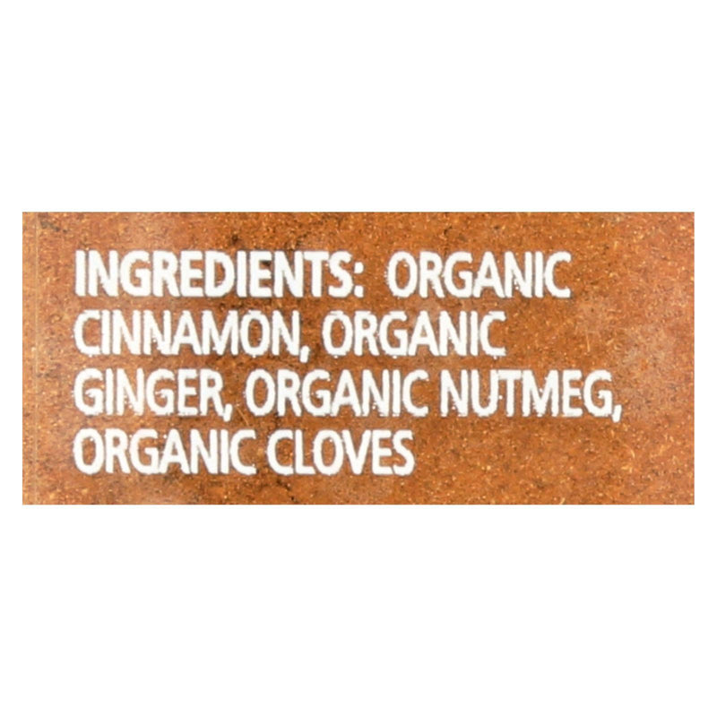 Simply Organic Pumpkin Spice - Case Of 6 - 1.94 Oz. - Orca Market