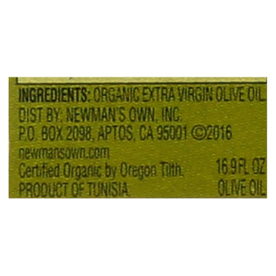 Newman's Own Organics Organic Olive Oil  - Case Of 6 - 16.9 Ounce.