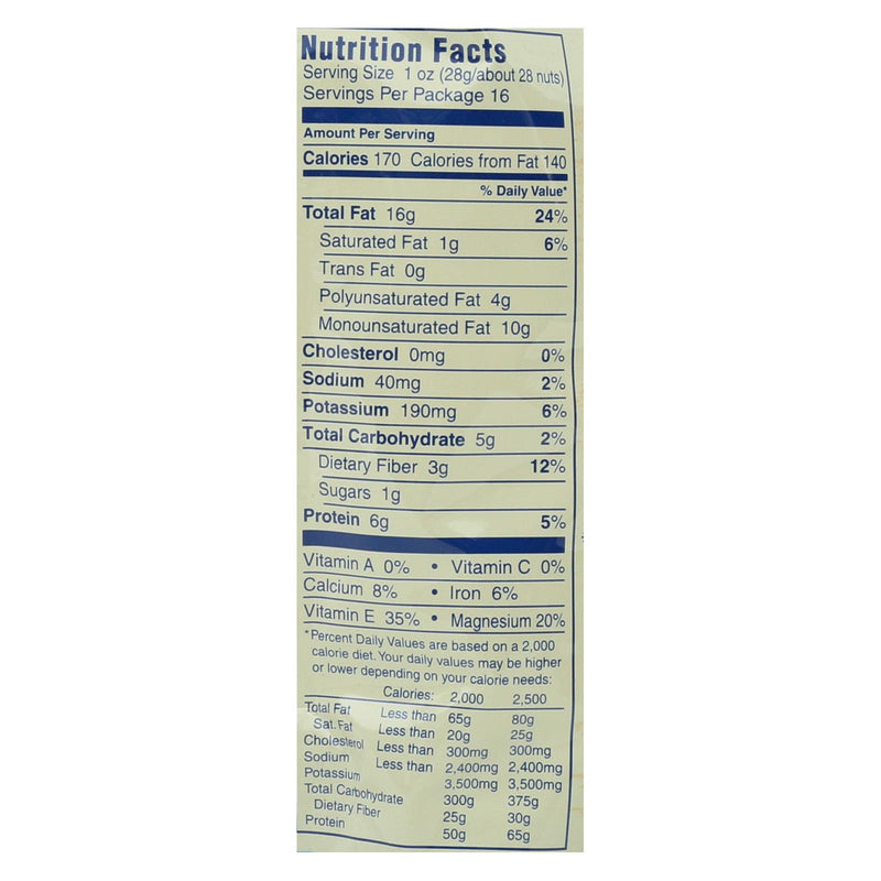 An image displaying Blue Diamond Lightly Salted Low Sodium Almonds - Case Of 6 - 16 Oz by Blue Diamond