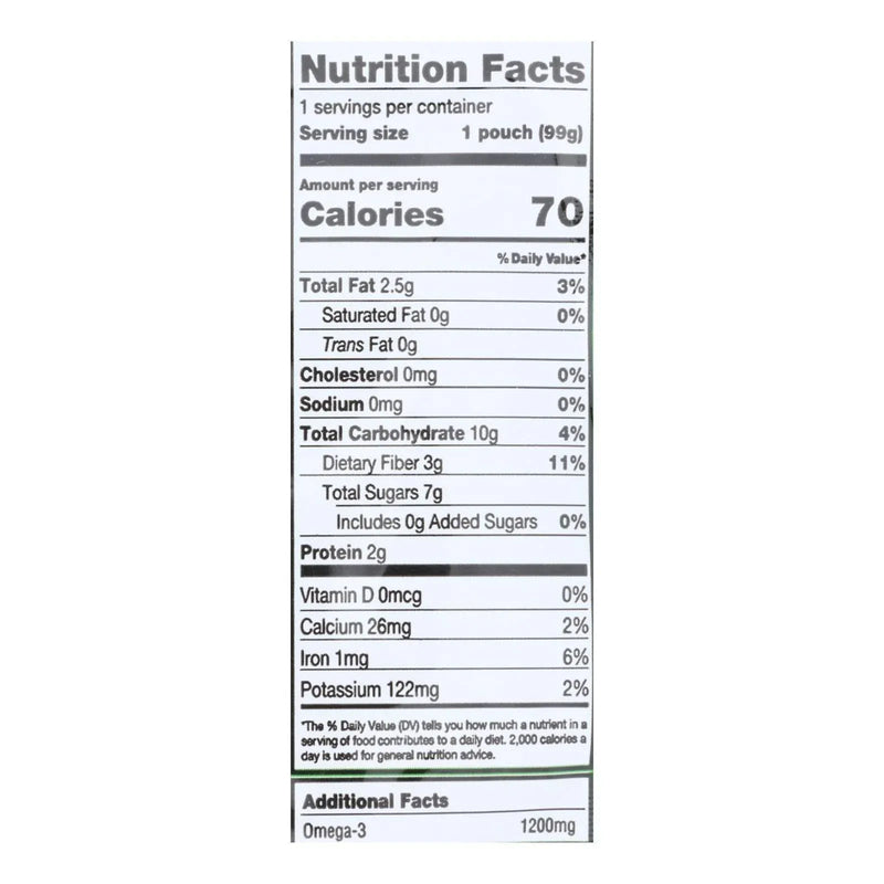 An image displaying Mamma Chia Squeeze Vitality Snack - Green Magic - Case Of 16 - 3.5 Ounce by Mamma Chia
