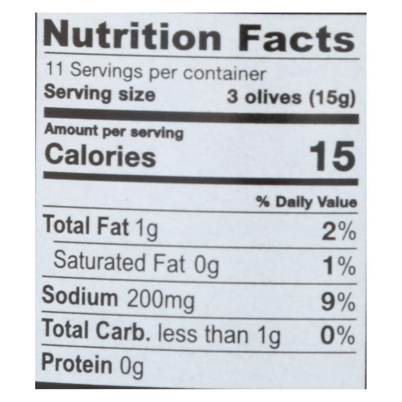 Gaea Stuffed Green Olives With Real Pimento - Case Of 8 - 6 Oz - Orca Market