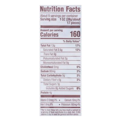 An image displaying Back To Nature Cashew - Sea Salt Roasted Jumbo - Case Of 9 - 9 Ounce by Back To Nature