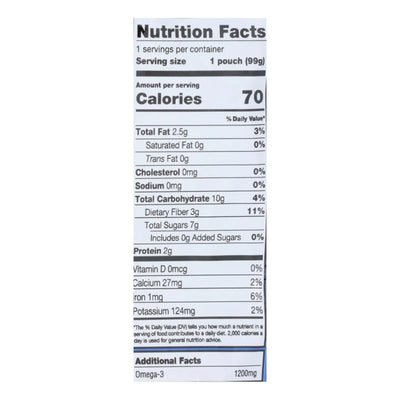 An image displaying Mamma Chia Wild Raspberry Organic Vitality Snack - Case Of 16 - 3.5 Ounce by Mamma Chia