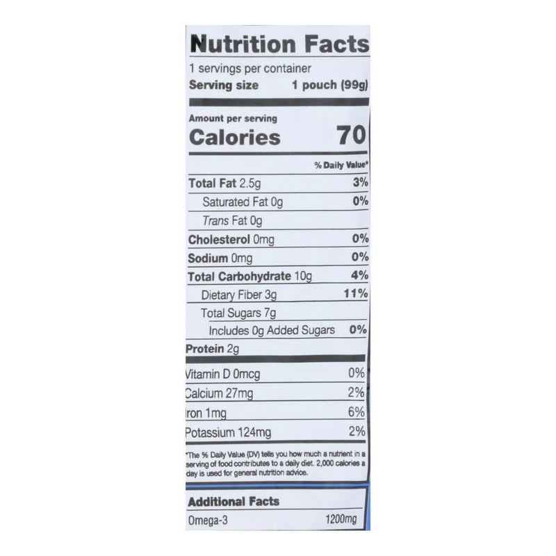 An image displaying Mamma Chia Wild Raspberry Organic Vitality Snack - Case Of 16 - 3.5 Ounce by Mamma Chia
